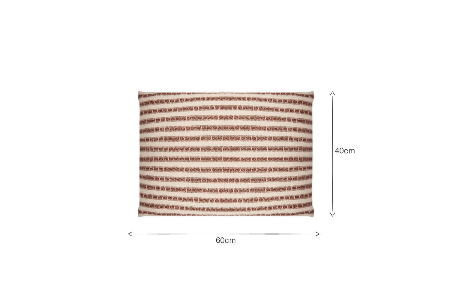Sanval Wool Cushion Cover - Burgundy