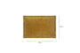Sela Velvet Cushion Cover - Ochre