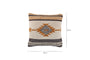 Tussi Mara Cushion Cover - Mustard & Grey