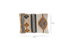 Tussi Sia Cushion Cover - Mustard & Grey