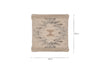 Tendai Cotton & Wool Cushion Cover - Natural
