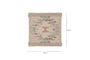 Tendai Cotton & Wool Cushion Cover - Natural