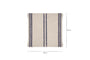Tendali Linen Stripe Cushion Cover - Navy