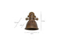 Tubu Brass Spot Light - Antique Brass