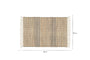 Varli Jute & Cotton Doormat - Natural