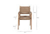 Vinay Woven Dining Chair - Natural