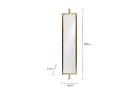 Visala Swivel Full Length Wall Mirror - Large