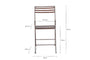 Yealme Iron Bistro Chair