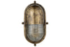 Denaya Outdoor Wall Lamp - Antique Brass-Trade nkuku