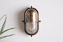 Denaya Outdoor Wall Lamp - Antique Brass-Trade nkuku