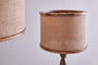 Darat Mango Wood & Jute Lampshade - Natural-Trade nkuku