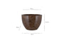 Dunai Terracotta Planter - Brown