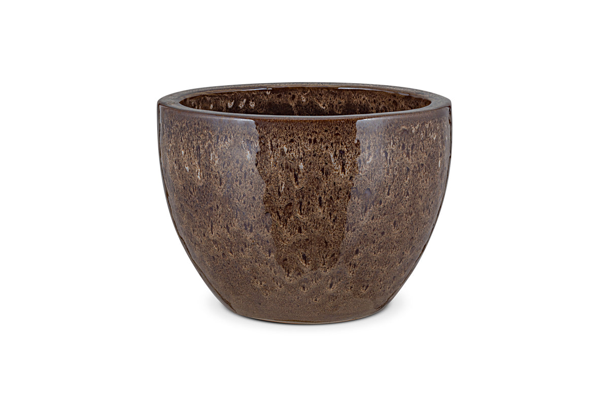 Dunai Terracotta Planter - Brown-Trade nkuku