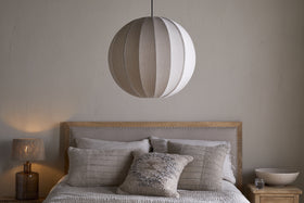 Dharini Linen Lampshade - Natural