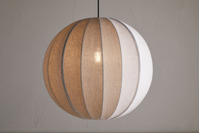 Dharini Linen Lampshade - Natural