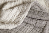 Dipti Cotton & Linen Block Print Bed Quilt - Charcoal