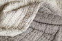 Dipti Cotton & Linen Block Print Bed Quilt - Charcoal