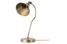 Damba Desk Lamp - Antique Brass