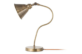 Damba Desk Lamp - Antique Brass