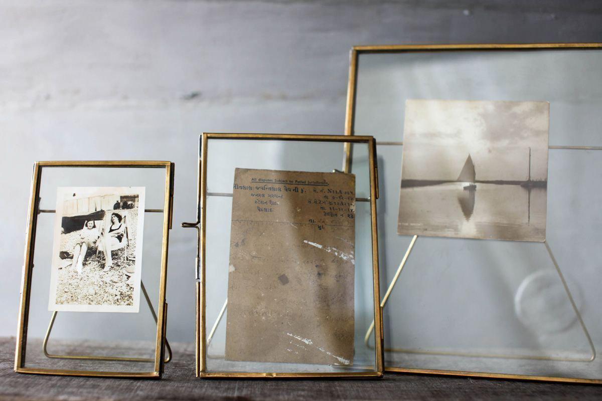 Danta Antique Brass Frame