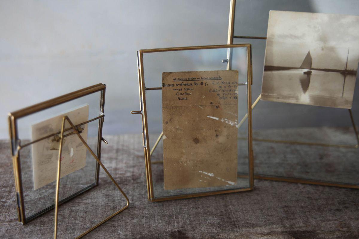 Danta Antique Brass Frame