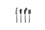 Darsa Cheese Knife Set - Brushed Silver (Set of 4)