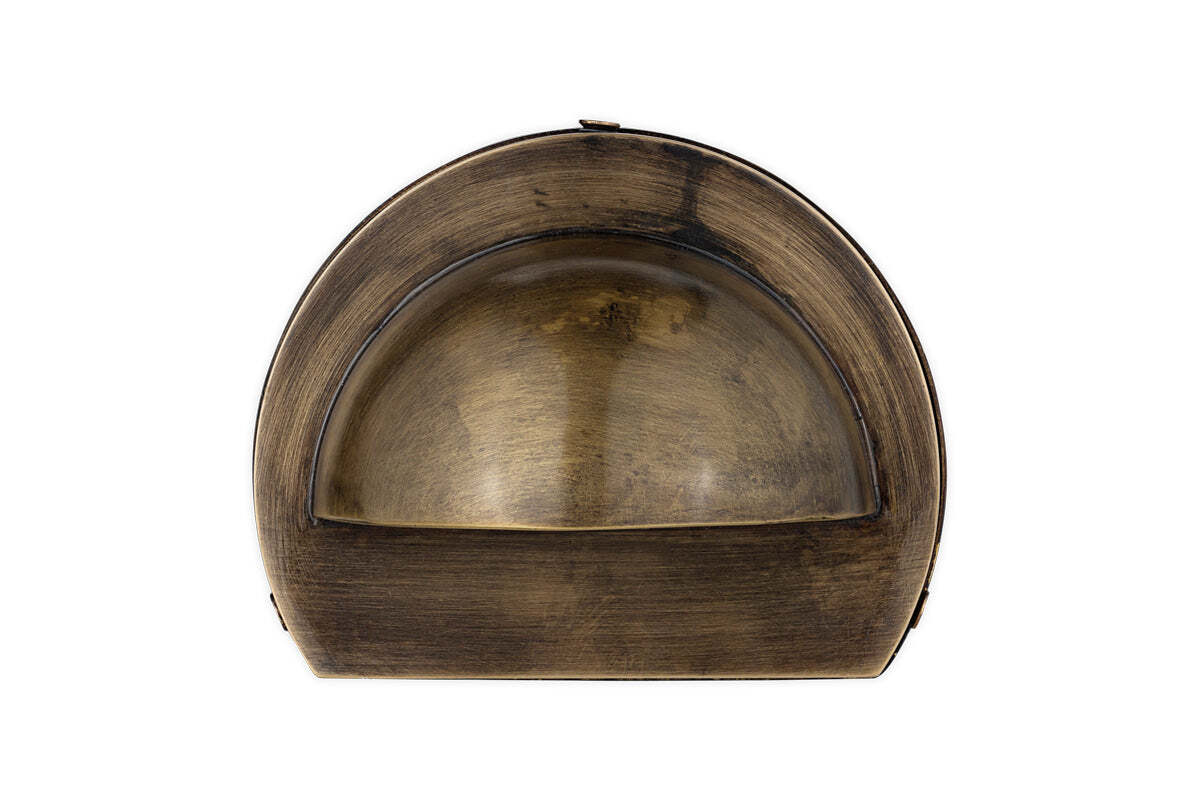 Datu Outdoor Wall Lamp - Antique Brass