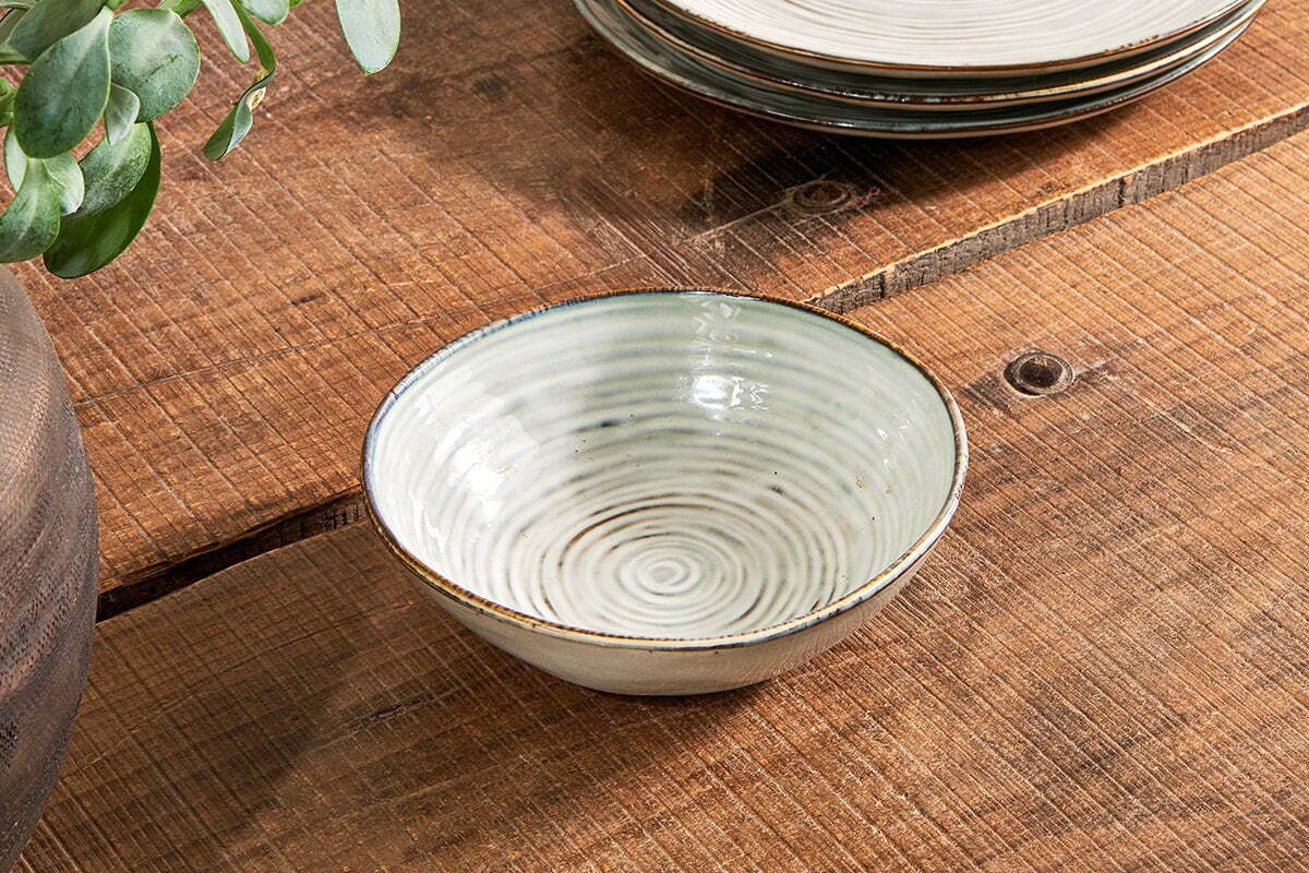 Dhanuk Ceramic Cereal Bowl - Cream