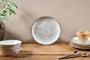 Dhanuk Ceramic Side Plate - Cream