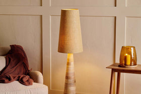 Dia Jute Tall Lampshade - Natural