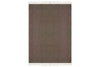 Dilli Wool Throw - Dark Brown