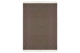 Dilli Wool Throw - Dark Brown