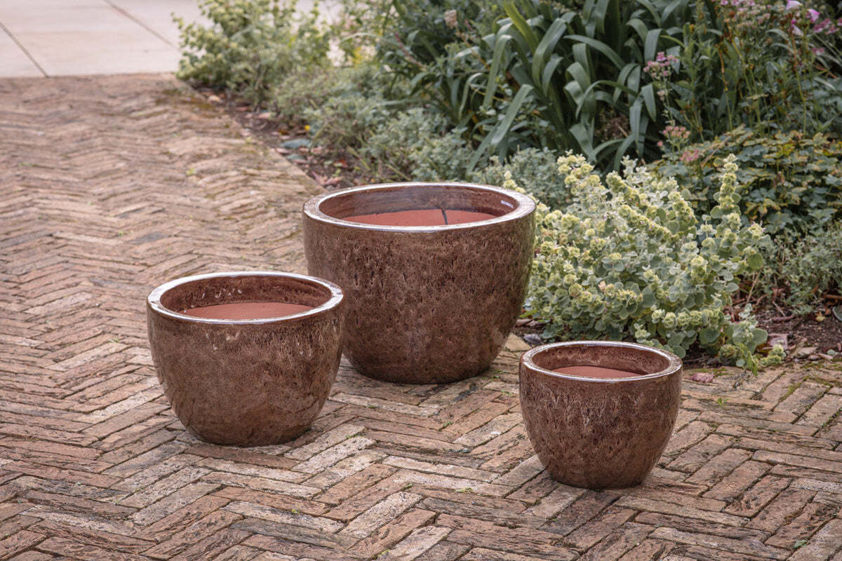 Dunai Terracotta Planter - Brown