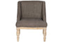 Elbu Deconstructed Jacquard Weave Armchair - Charcoal