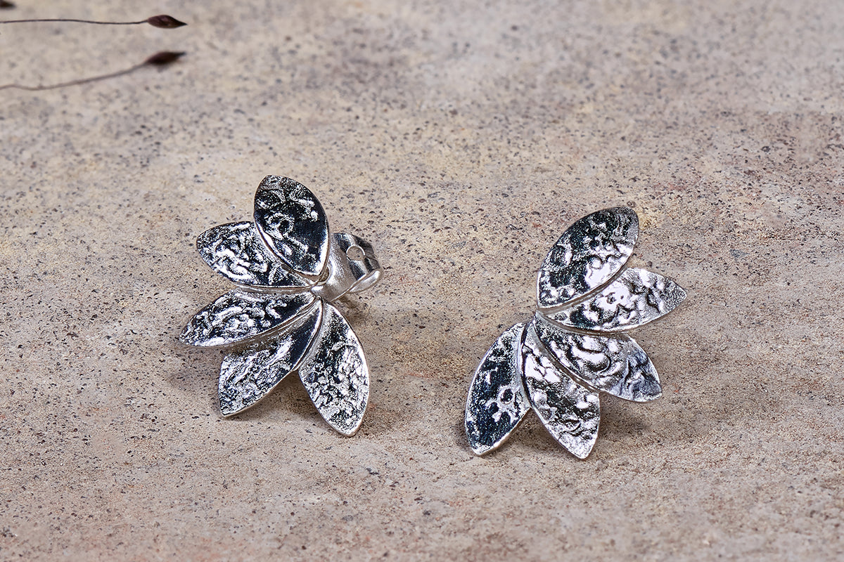 Elina Earrings - Silver