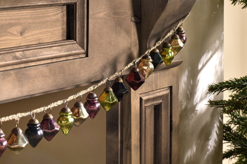 Ekiti Bauble Garland - Mixed Colour