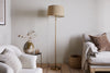 Ehadi Antique Floor Lamp - Antique Brass