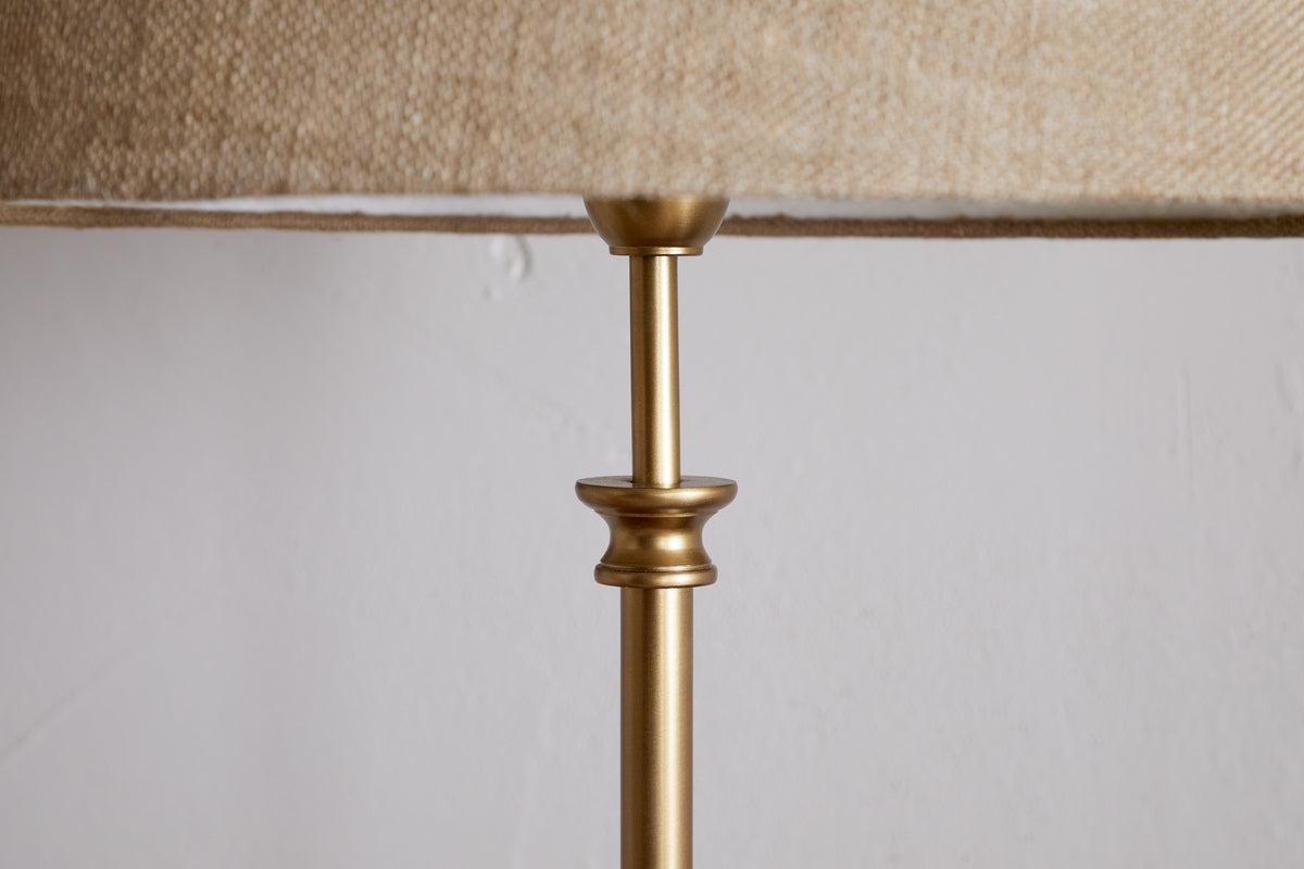 Ehadi Antique Floor Lamp - Antique Brass