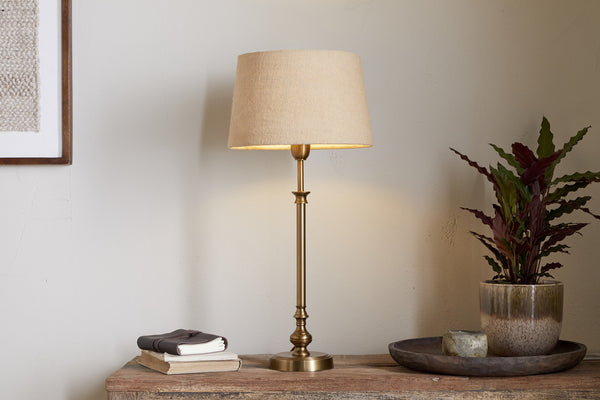 Ehadi Antique Table Lamp - Antique Brass