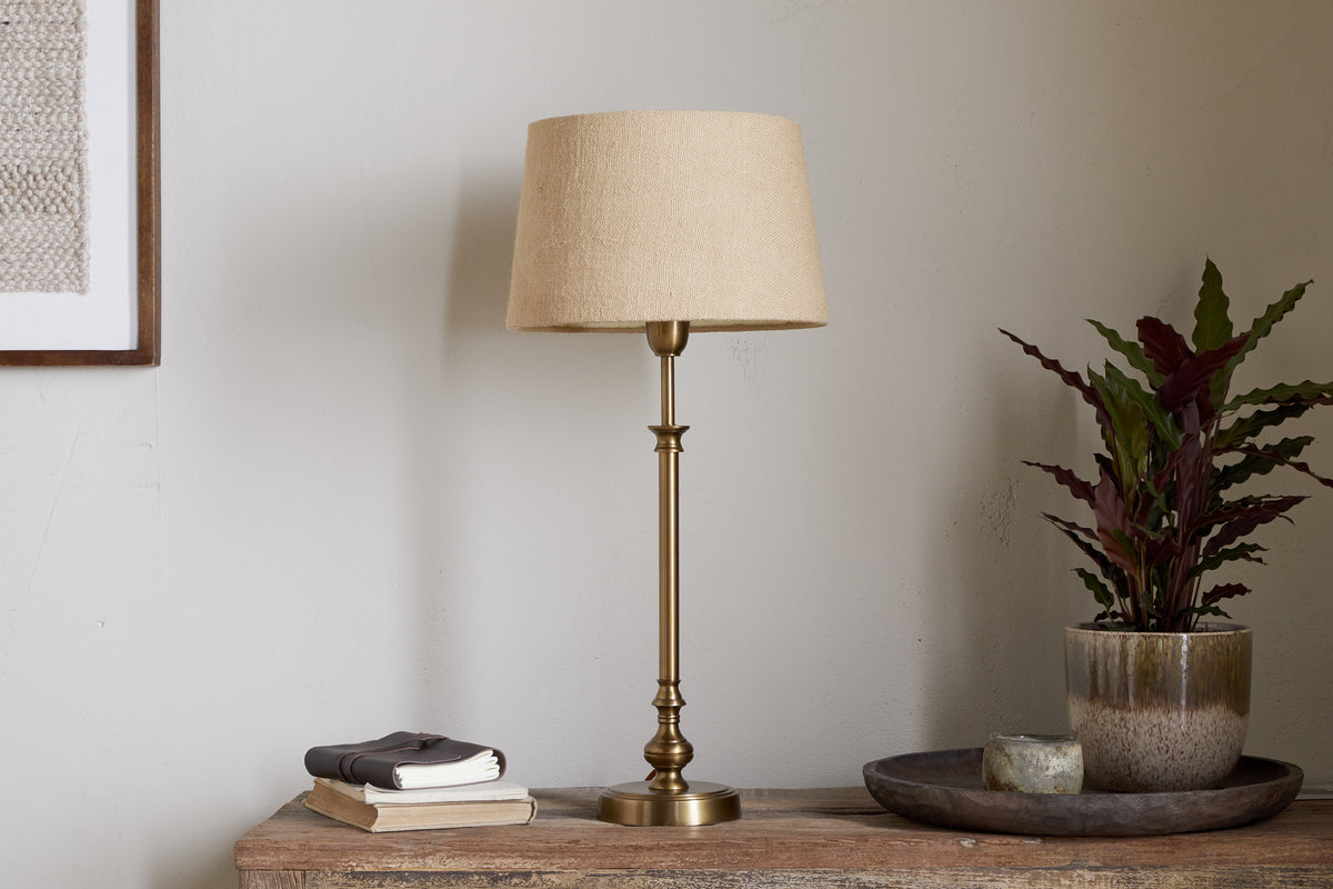 Ehadi Antique Table Lamp - Antique Brass