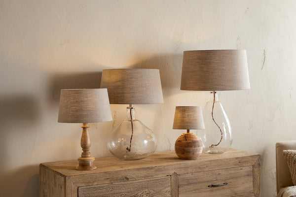 Embaata Linen Lampshade - Natural