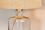 Edina Recycled Glass Table Lamp - Clear - Small