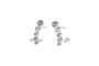 Elina Labradorite Ear Climber - Silver