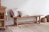 Fioni Reclaimed Wood Bench - Natural - Small-Trade nkuku