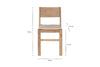 Fioni Reclaimed Wood Dining Chair - Natural-Trade nkuku