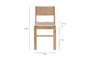 Fioni Reclaimed Wood Dining Chair - Natural-Trade nkuku