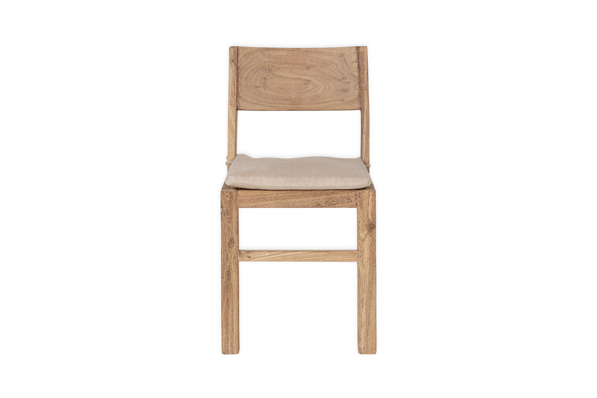 Fioni Reclaimed Wood Dining Chair - Natural-Trade nkuku