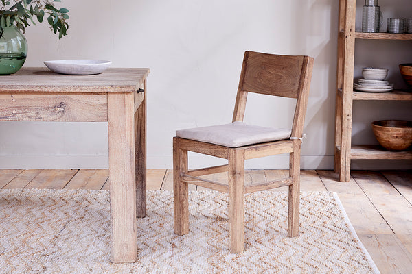 Fioni Reclaimed Wood Dining Chair - Natural-Trade nkuku