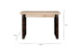 Fia Mango Wood Desk - Natural