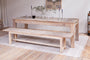 Fioni Reclaimed Wood Dining Table - Natural - Large-Trade nkuku